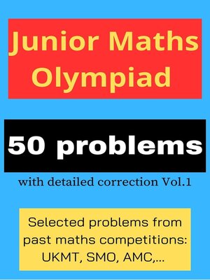 cover image of Junior Maths Olympiad